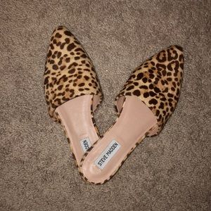 Steve Madden Leopard Mules